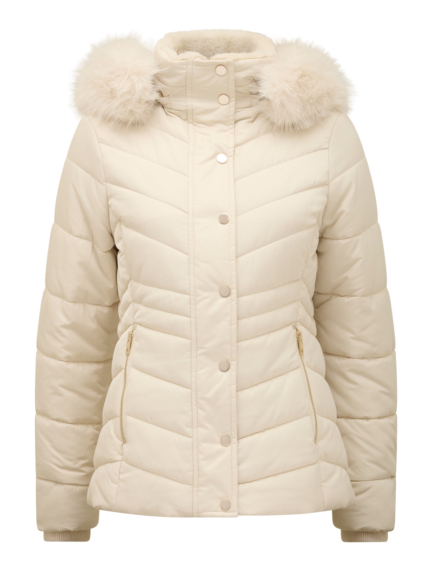 Gina Short Puffa Jacket Forever New