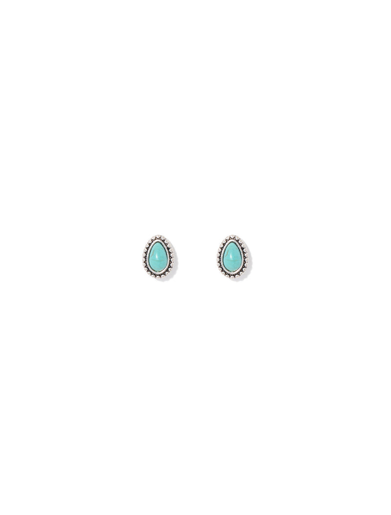 Winslet Western Tear Drop Stud Earrings Forever New