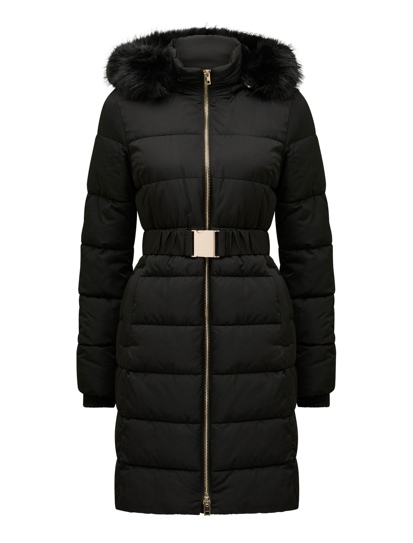Sandra Long Puffer Coat Forever New