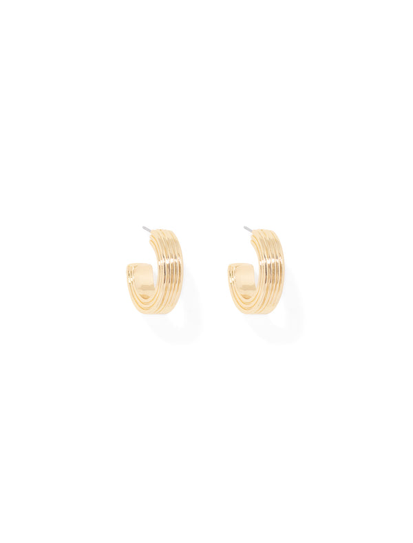 Signature Danya Deco Hoop Earrings Forever New