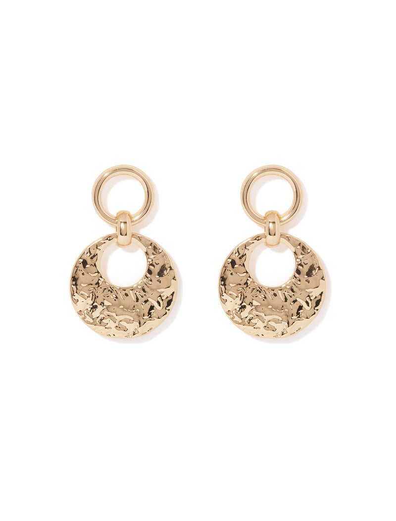 Signature Tasha Texture Hoop Earrings Forever New