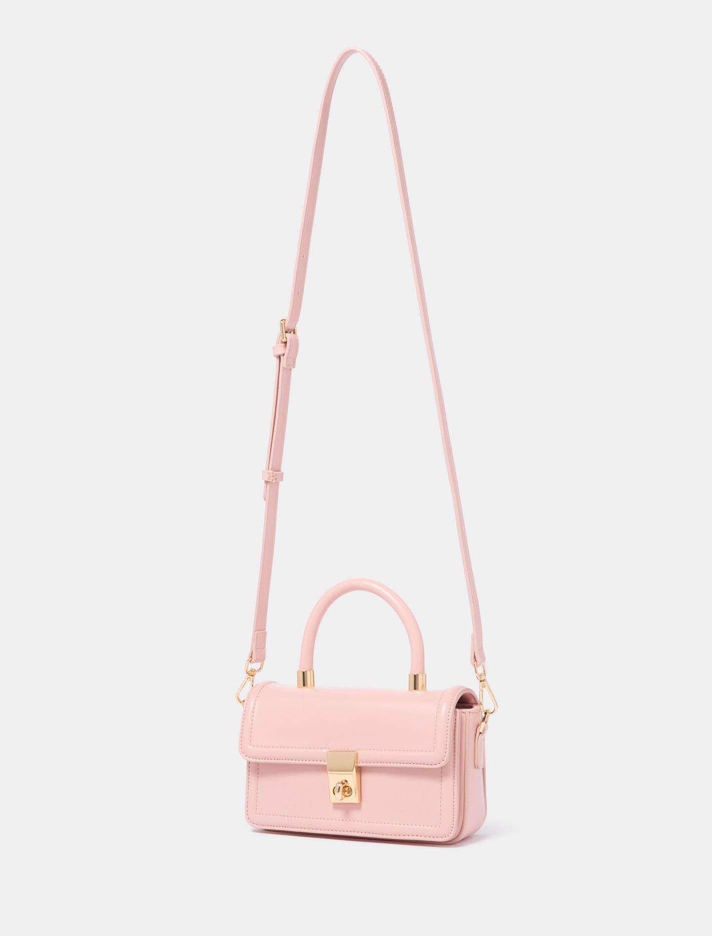 Percy Mini Lock Top Handle Bag Forever New