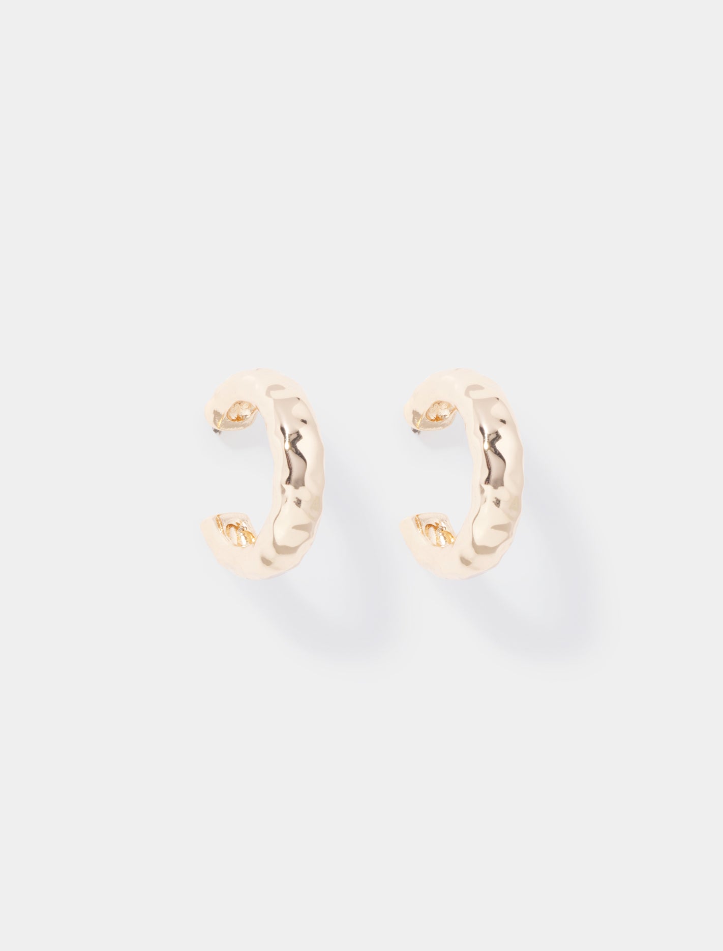 Signature Valerie Larger Hoop Earrings 0 Gold Forever New