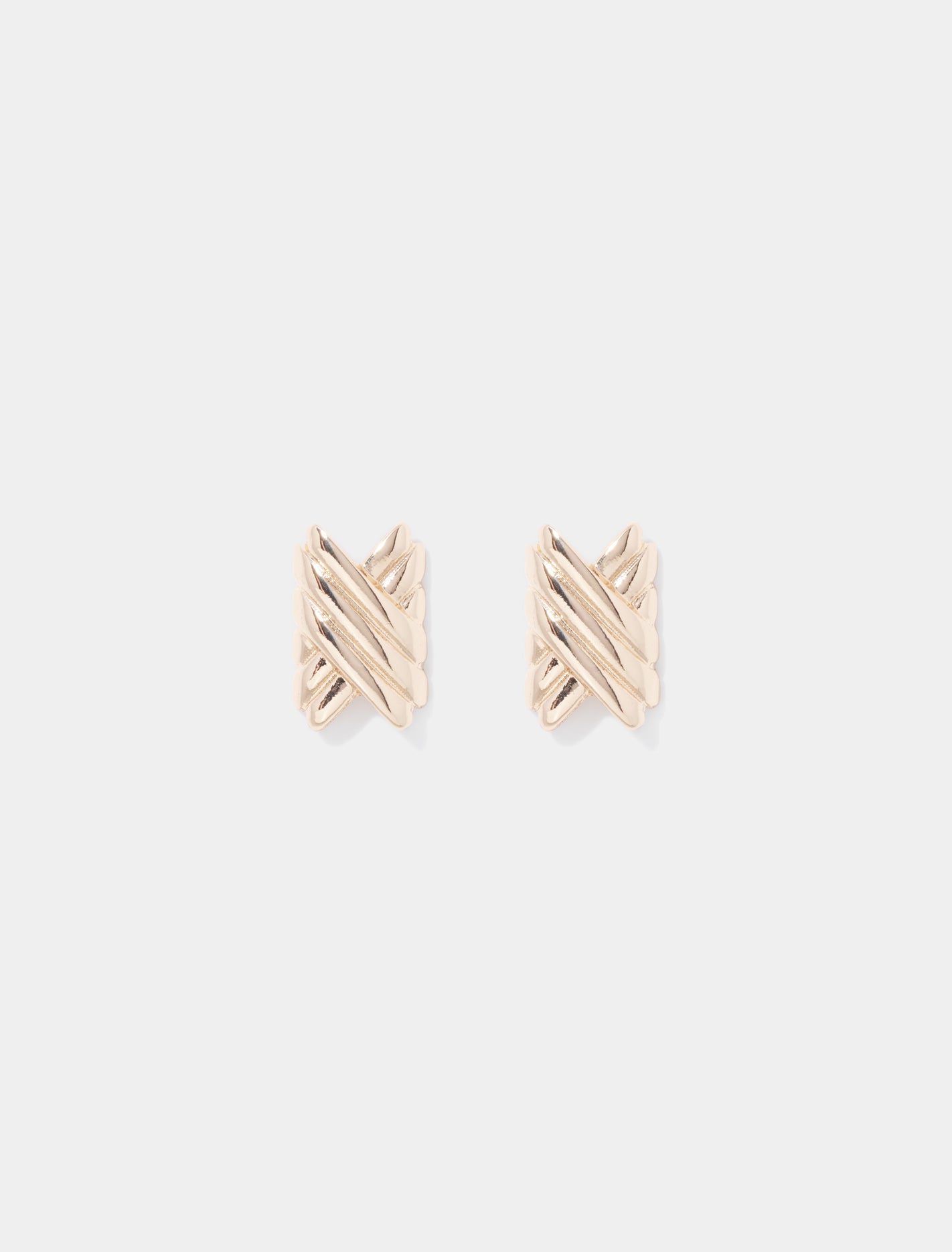 Signature Sonny Stud Earrings 0 Gold Forever New