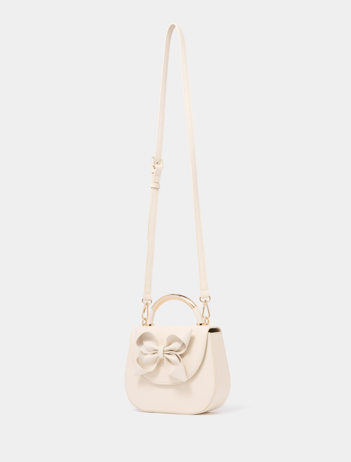 Melanie Bow Metal Handle Bag Forever New
