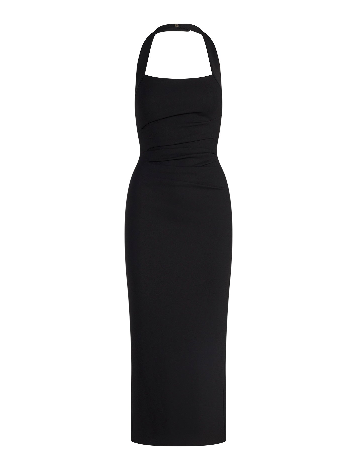Georgie Halter Ruched Bodycon Dress Forever New