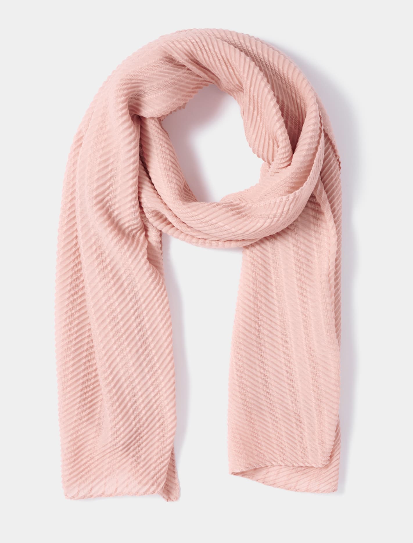 Pia Pleated Evening Scarf 0 Pink Forever New