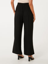 Emery Crinkle Wide Leg Pants Forever New