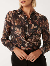 Talulah Wrap Shirt Forever New