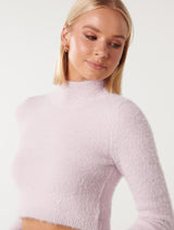 Rylie Cropped Knit Jumper Forever New