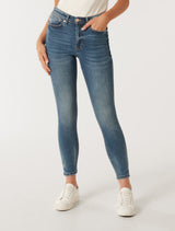 Nala Mid-Rise Skinny Jeans Forever New