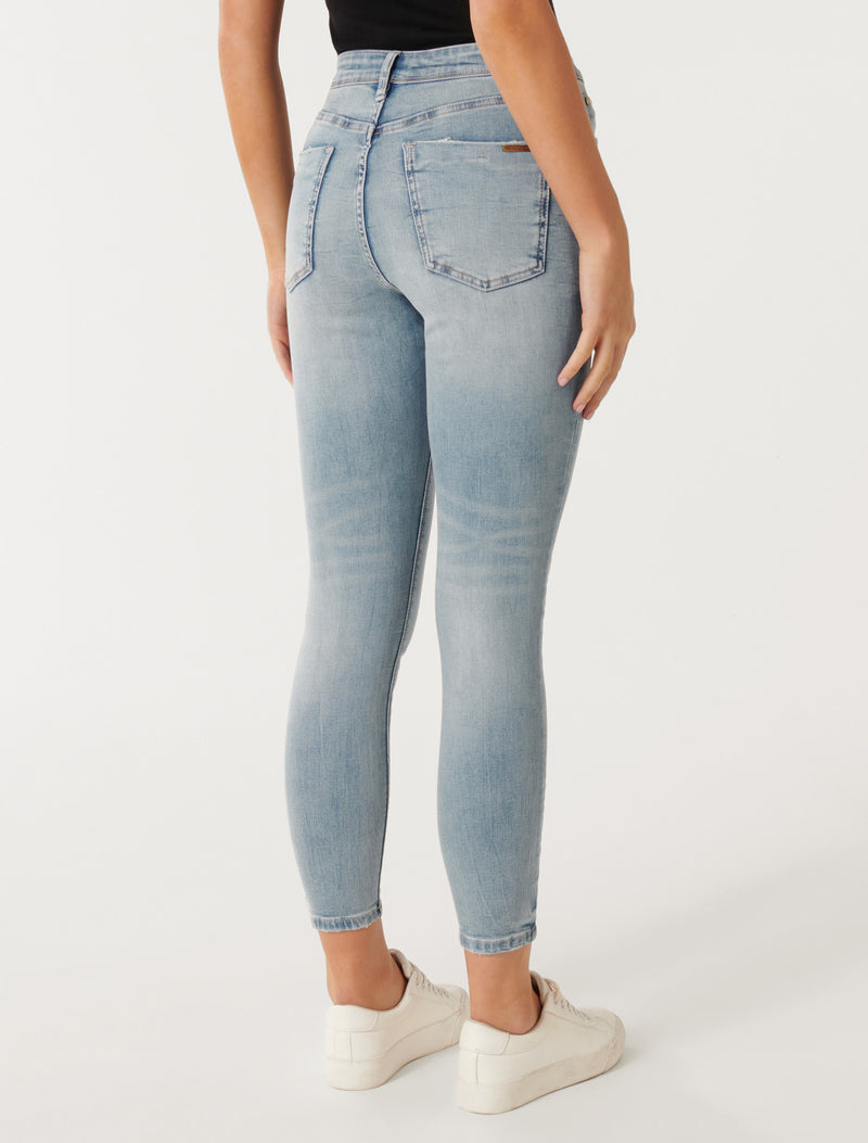 Nala Mid-Rise Ankle Skinny Jeans Forever New