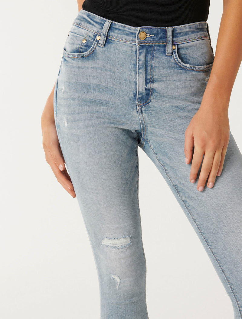 Nala Mid-Rise Ankle Skinny Jeans Forever New