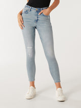 Nala Mid-Rise Ankle Skinny Jeans Forever New