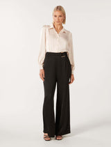 Adriana Satin Wide Leg Pants Forever New