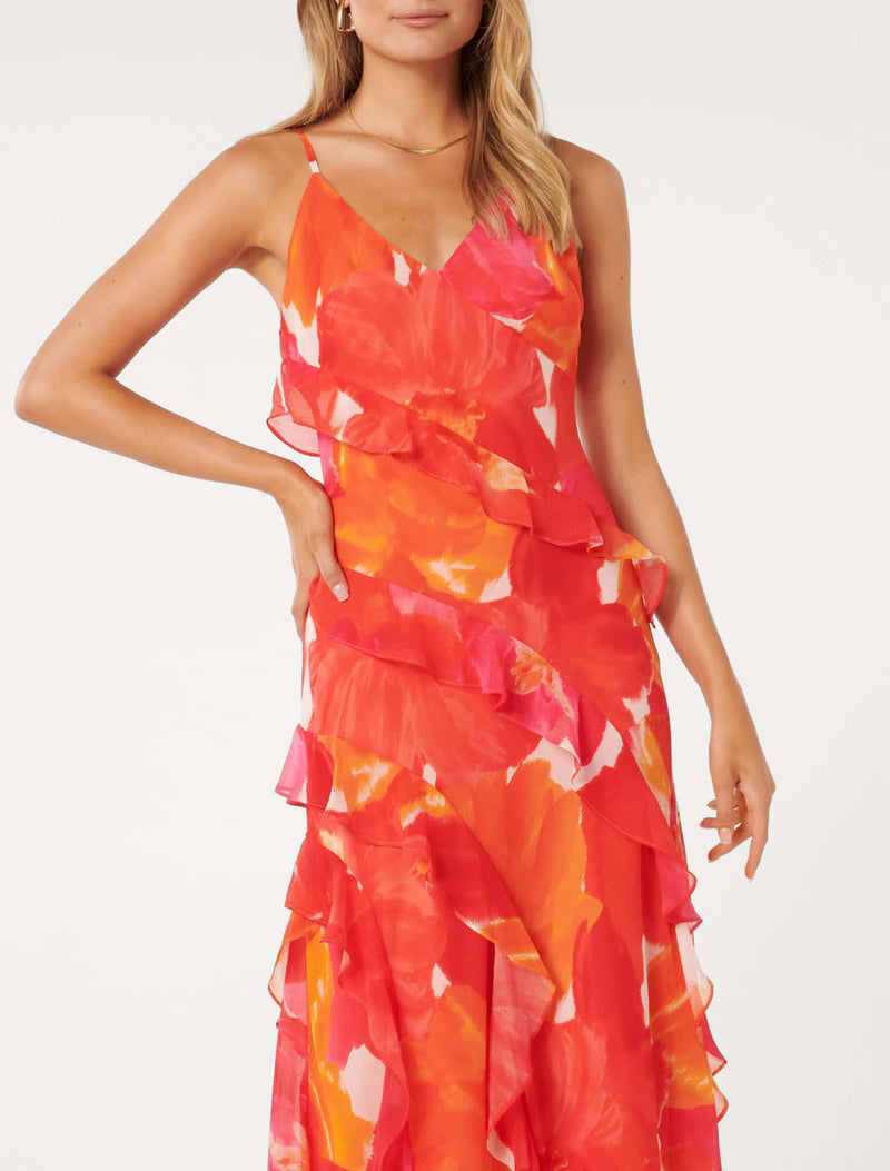 Poppy Ruffle Dress Forever New