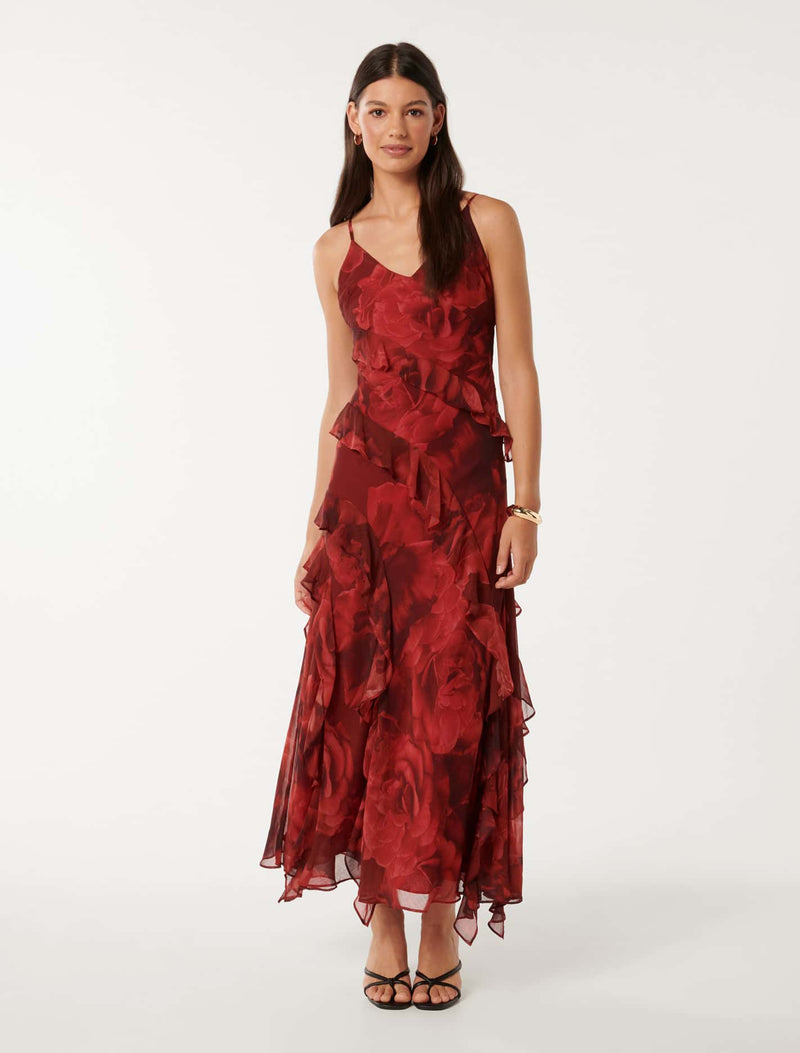 Poppy Ruffle Dress Forever New