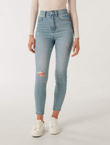 Mila High-Rise Skinny Jeans Forever New