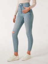 Mila High-Rise Skinny Jeans Forever New