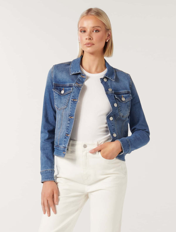 Dani Denim Jacket Forever New