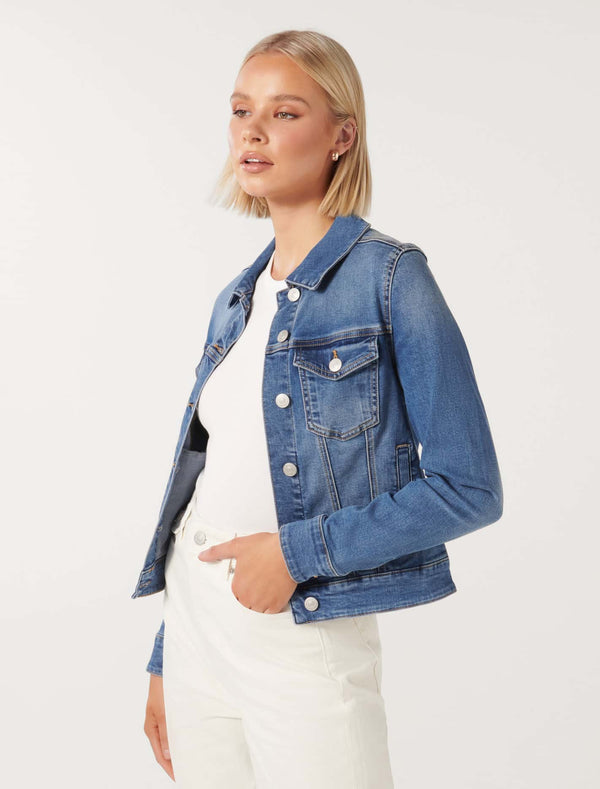 Dani Denim Jacket Forever New