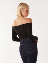 Marielle High Bardot Top Forever New