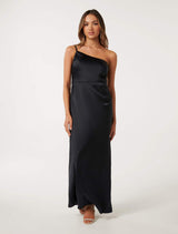 Kelly Petite One Shoulder Maxi Dress Forever New