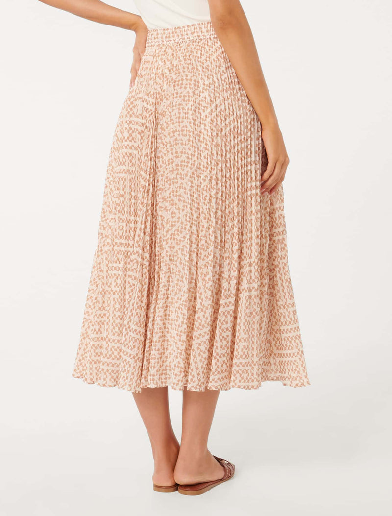 Aurora Pleated Skirt Forever New