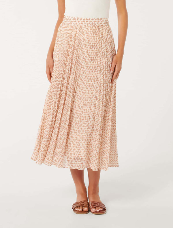 Aurora Pleated Skirt Forever New