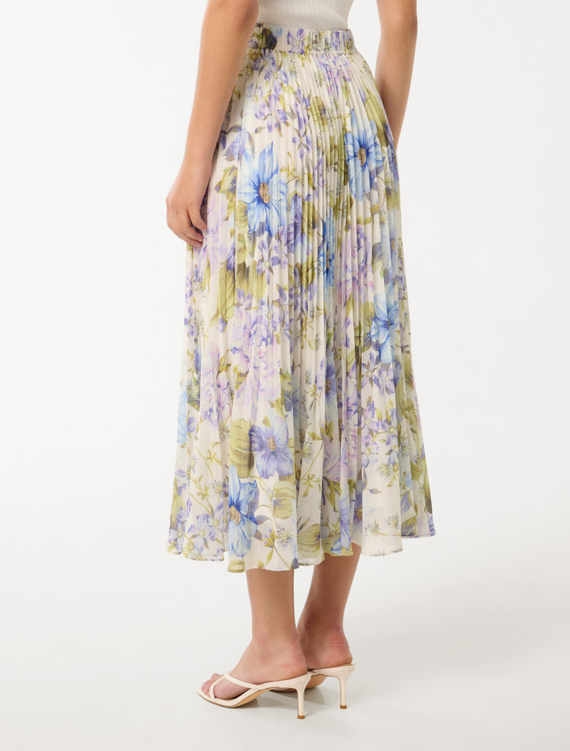 Aurora Pleated Skirt Forever New