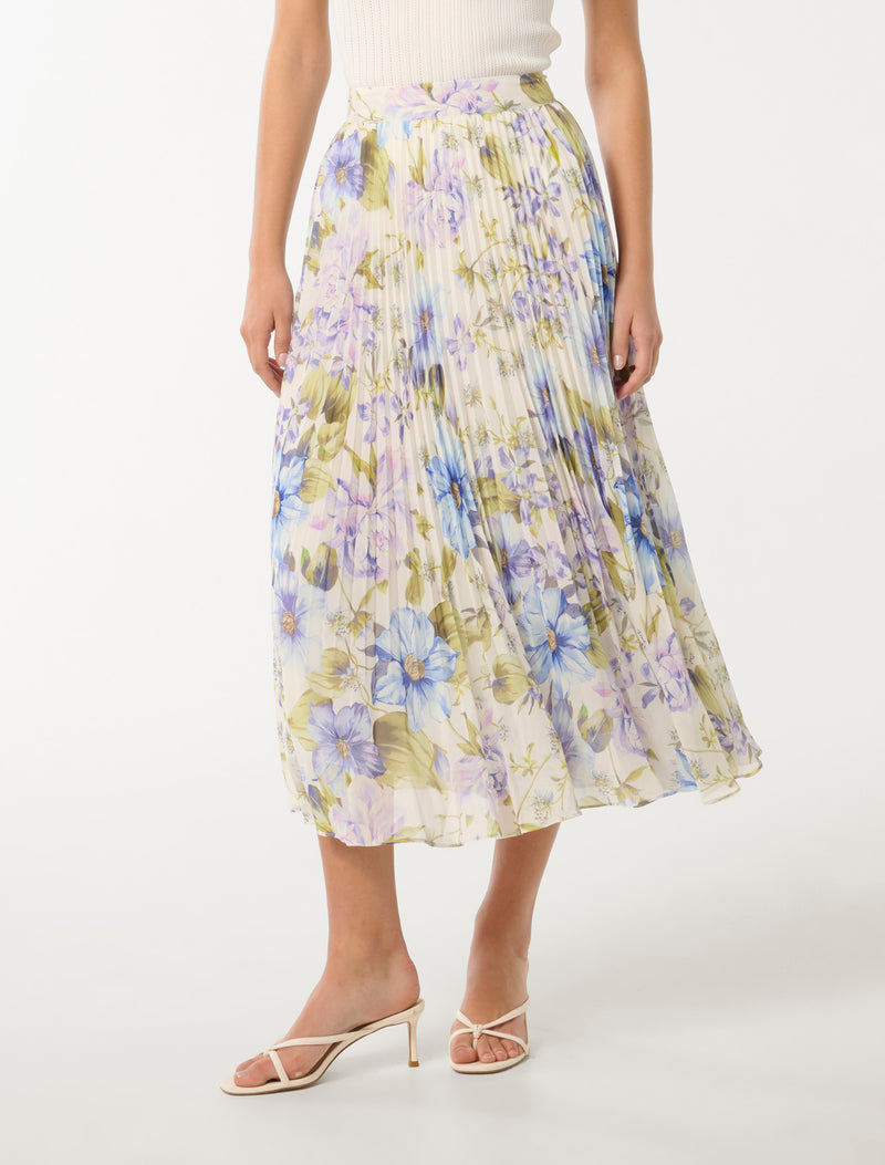 Aurora Pleated Skirt Forever New