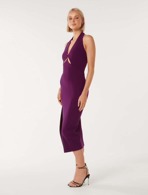 Tara Halter Bodycon Dress Forever New