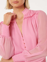 Anastasia Frill Yoke Blouse Forever New