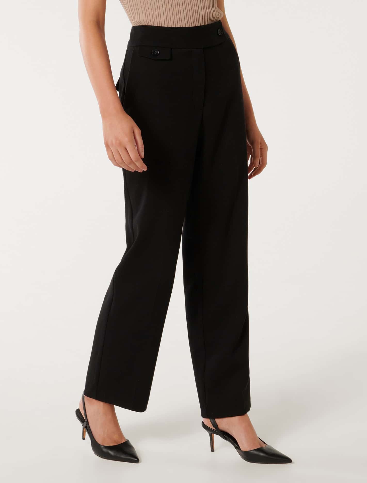 Simmy Straight Leg Pants Forever New
