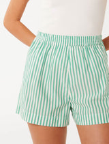 Tammy Cotton Elastic Shorts Forever New