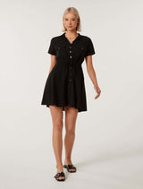 Avana Skater Shirt Dress Forever New