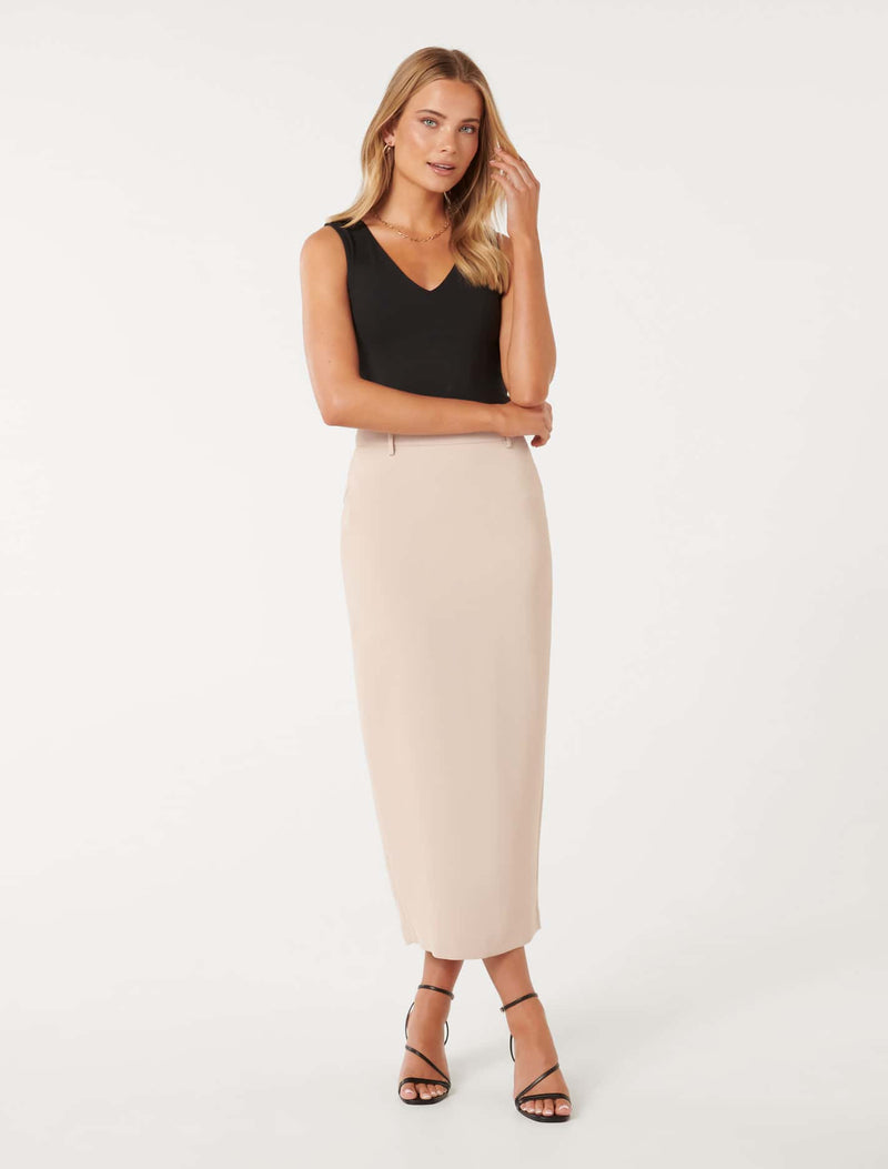 Samantha Column Skirt Forever New