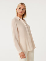 Celia Crepe Shirt Forever New