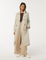 Darlah Petite Soft Trench Coat Forever New