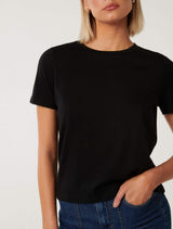 Lara Boxy Crew Neck T-shirt Forever New