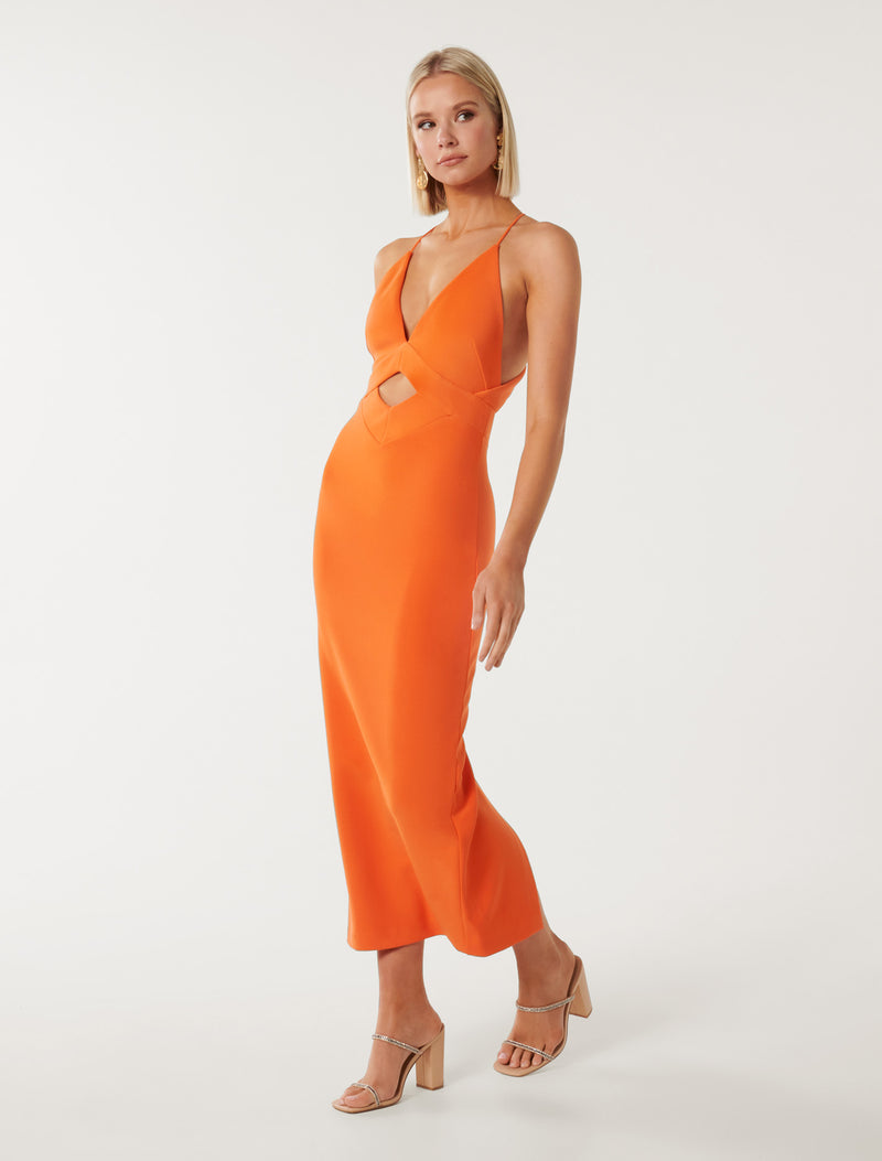 Frida Cutout Bodycon Dress Forever New