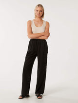 Elsie Elastic Waist Cargo Pants Forever New