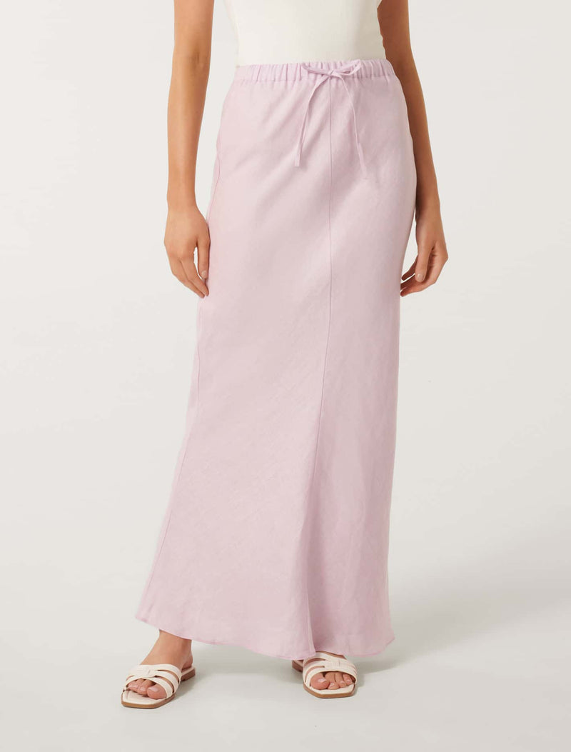 Millie Linen Maxi Skirt Forever New