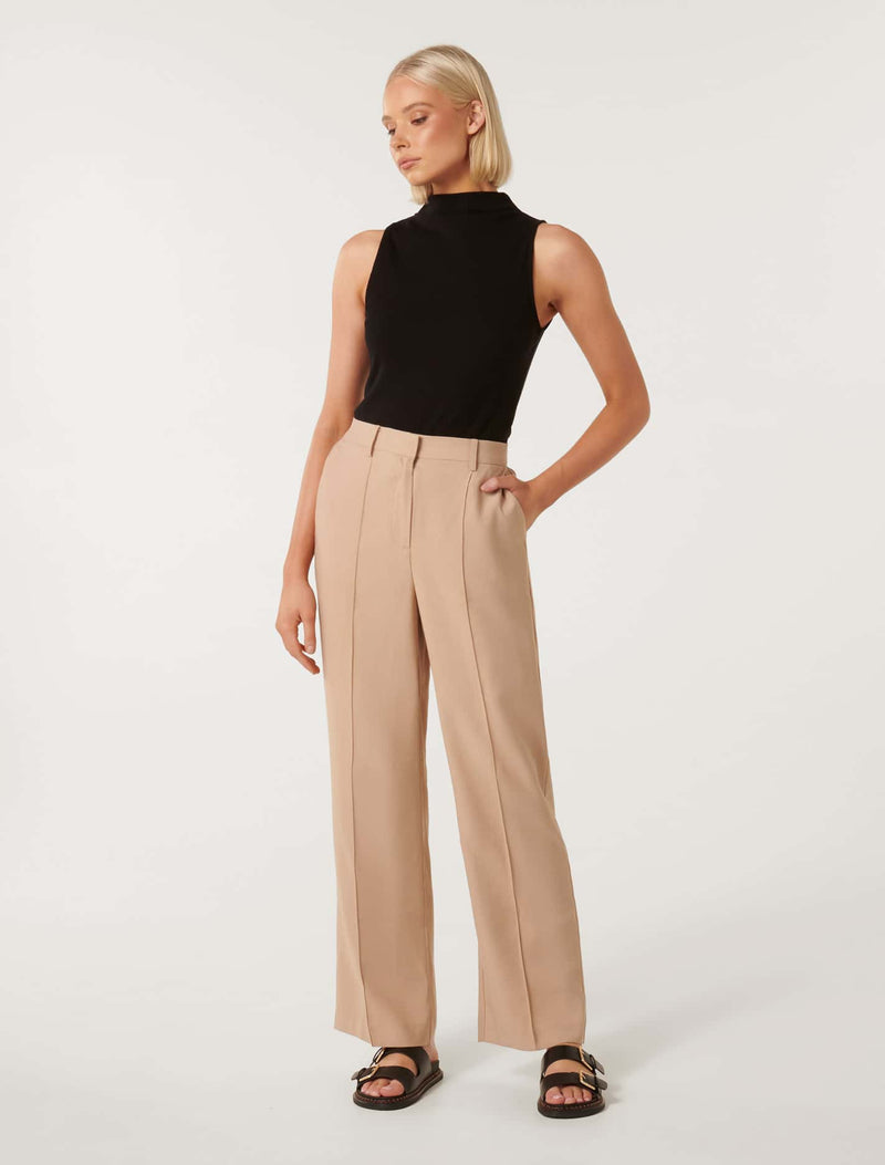 Robyn Relaxed Straight Leg Pants Forever New