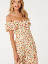 Amalie Off-Shoulder Midi Dress Forever New