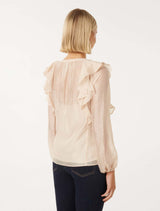 Sandy Ruffle Blouse Forever New