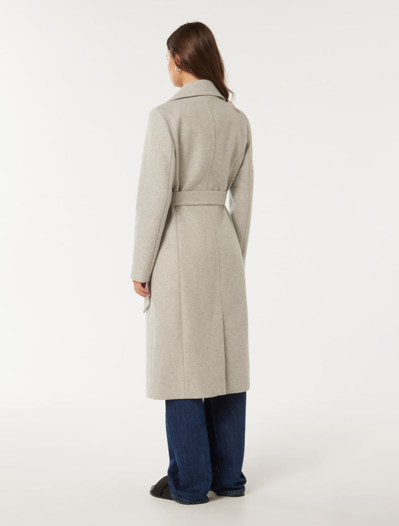 Polly Wrap Coat Forever New