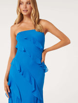 Stella Strapless Ruffle Dress Forever New