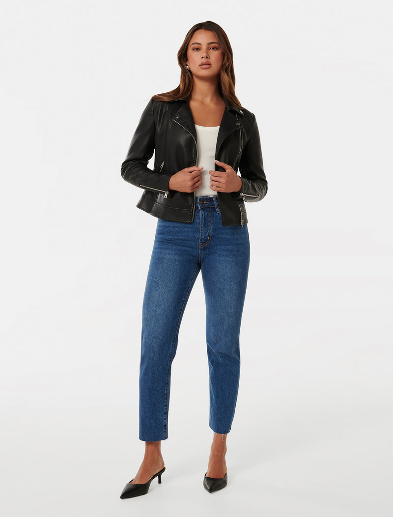 Kylie Biker Jacket Forever New