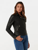 Kylie Biker Jacket Forever New